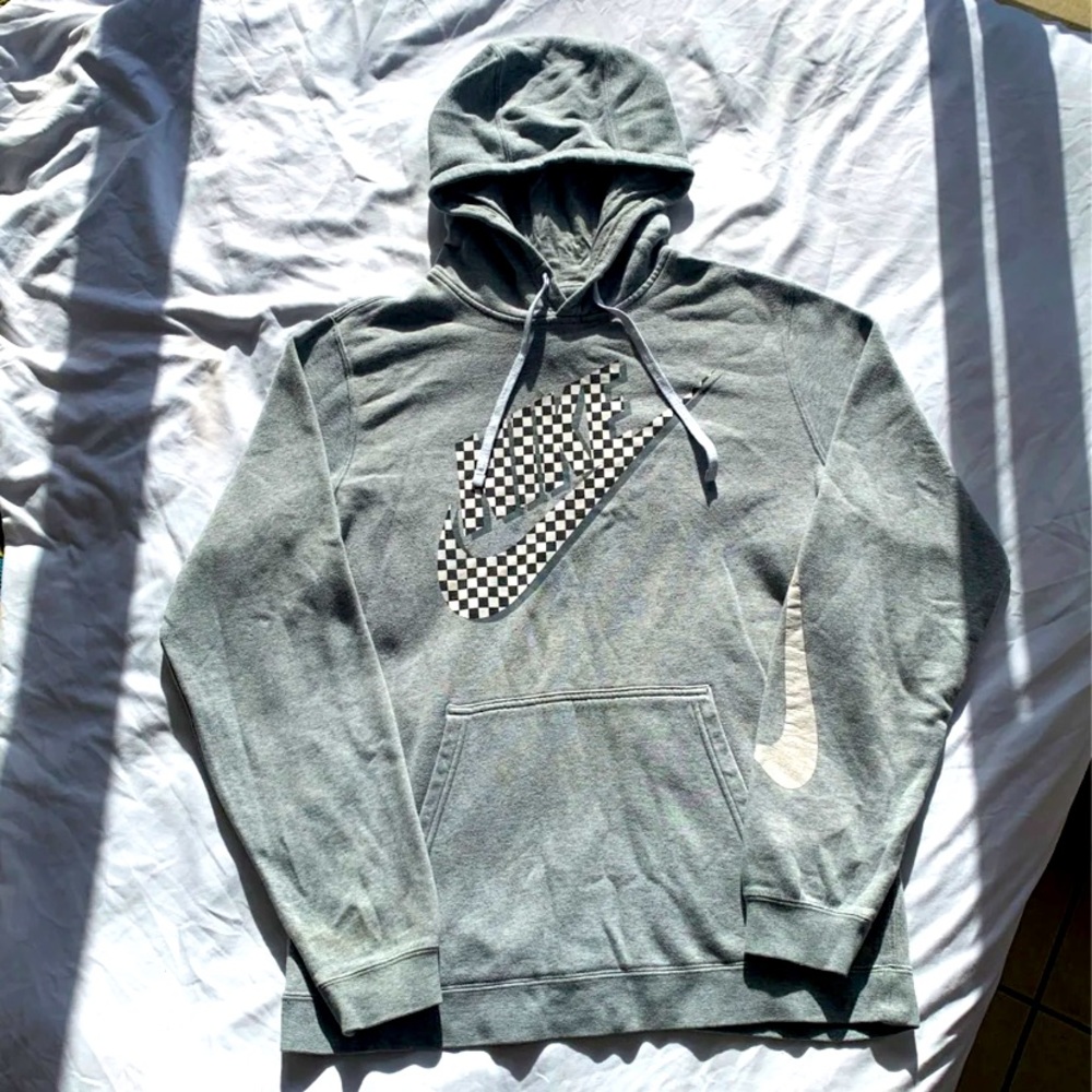 Nike checkered Hoodie